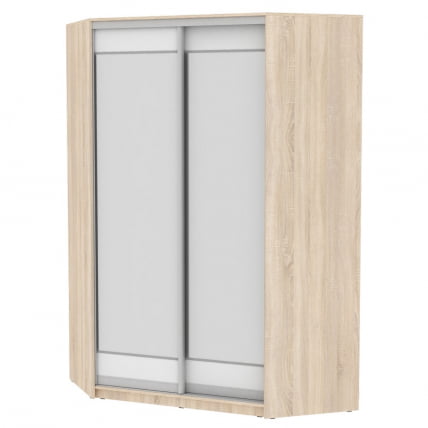 Шкаф-купе ЙА-230х1400-568-3(ДСС-Белый-Д2Д2) / YA-230х1400-568-3(ДСС-Белый-D2D2)_0