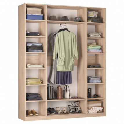 Шкаф распашный R-230х180х45-1-TR-M(ДМ)_1