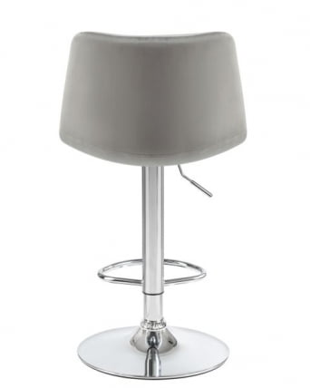 Стул барный DOBRIN TAILOR (серый велюр (MJ9-75)) 2 шт_4