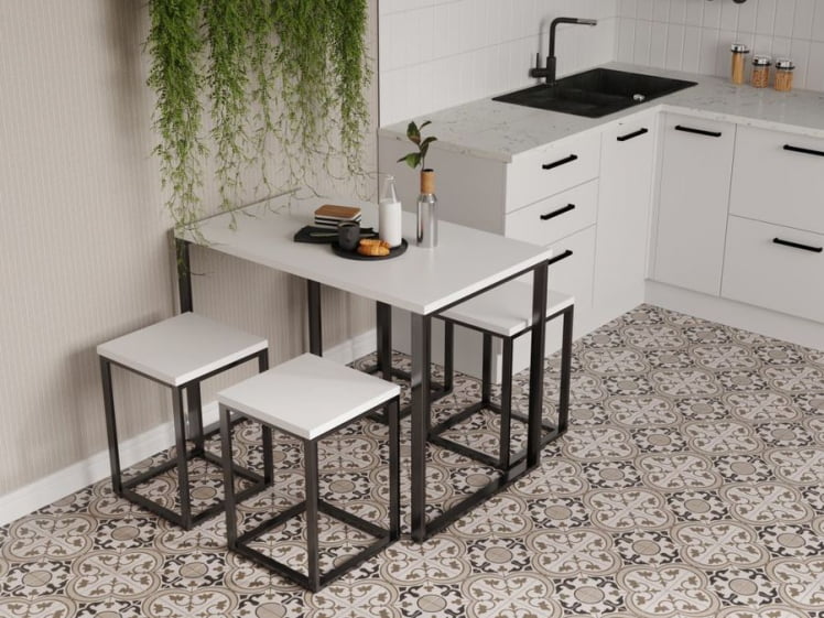 Стол обеденный SANVUT СтК120 Белый_0