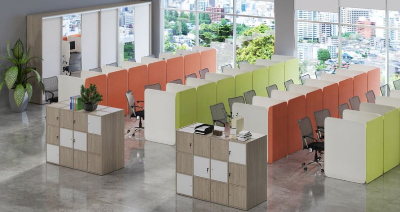 Перегородка боковая глухая правая Колл-центр KC.B(R) Romeo-02_2