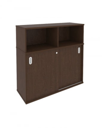 Шкаф-купе приставной Metal System Б.ШК-3 Венге/Белый_0