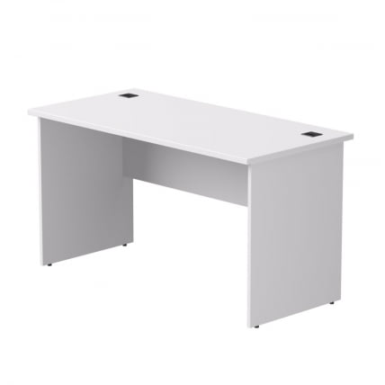 Стол прямой с опорами ЛДСП Everprof EVO 254S011 Белый_0