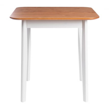 Стол Соната Люкс/ Sonata Lux table, 75х75х73 см массив сосны, антик/белый, 75х75х73 см_1