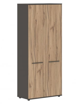 Шкаф с глухими дверьми EDIS EHCS 85.1 Дуб Денвер светлый Мокко Мокко_0