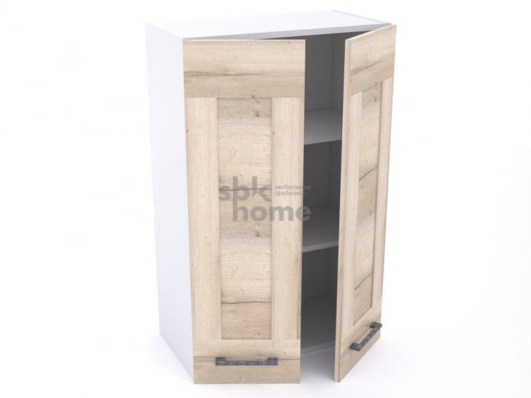 Шкаф 960 ШГ-60 2-х дверный, Дублин (600*320*960) Дуб галифакс белый, 21656 _1