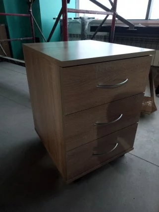 Тумба мобильная SC-3M (Дуб сонома светлый)_6