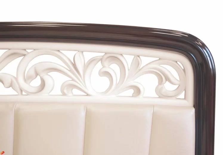 Комплект мебели для спальни Катрин №03 Дуб венге Белый песок Санчо крем Браун вуд_7