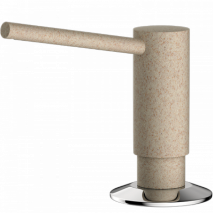 Дозатор Omoikiri Для Моющего Средства Om-02-Sa Латунь/Бежевый_0