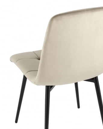 Стул Одди велюр бежевый 4 шт. комплект_6