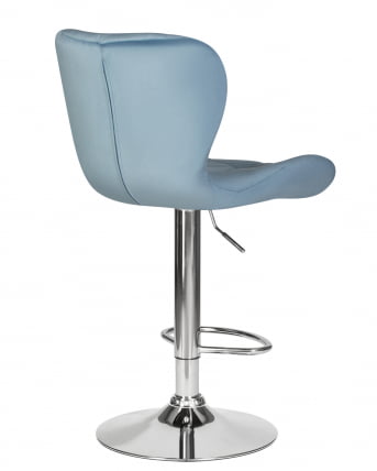 Стул барный DOBRIN BARNY Пудрово-голубой велюр MJ9-74_3