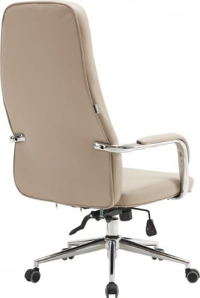 Кресло руководителя Everprof Vesta Экокожа Бежевый_3