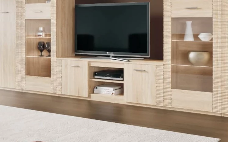 Тумба ТВ Элана (дуб сонома,ель карпатская)_3