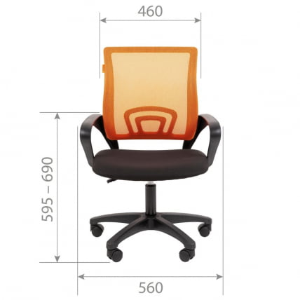 Кресло оператора CHAIRMAN 696 LT N Черный_4