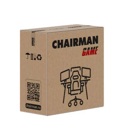 Кресло для геймеров CHAIRMAN GAME 23 Серый-белый_5