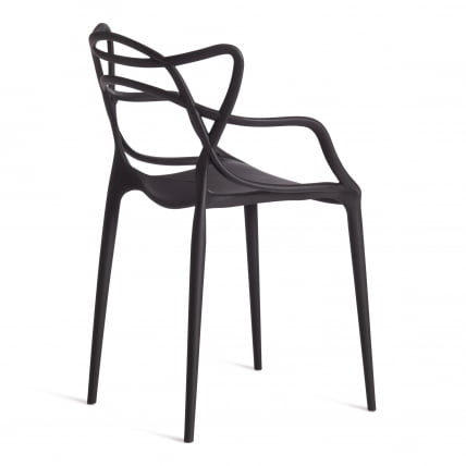Стул Кат Чаир (мод. 028) пластик, 53 кс 59 кс 82,5 см, черный (Блаcк 3010) / Cat Chair (mod. x x (Black_2