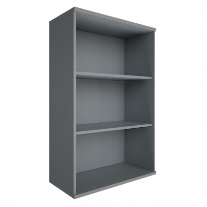 Стеллаж средний широкий Riva А.СТ-2 Клен/Металлик_0