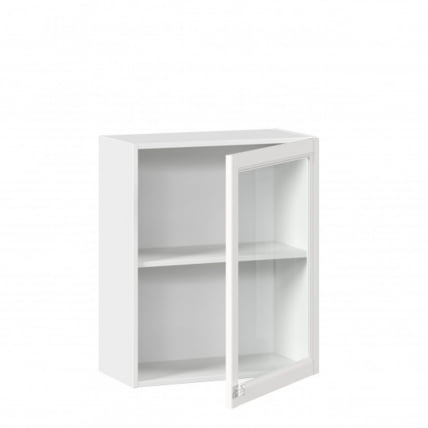 Шкаф кухонный 600 со стеклом Джулия ЛД 284.350.000.021 Белый_1