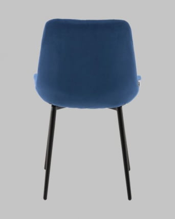 Стул Флекс N велюр синий_4