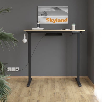 Стол подъемный электрический XTEN-UP AT-002 Дуб светлый/черный_5