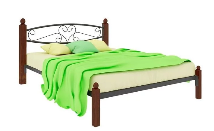 Кровать Каролина Lux 1400х1900 Черная_0