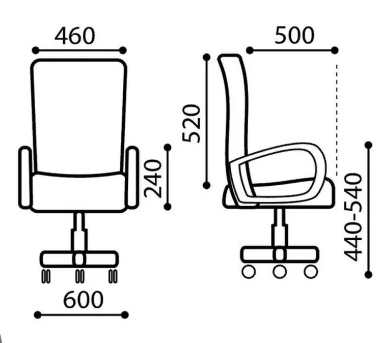 Кресло Ирис Салатовое Белый пластик_1