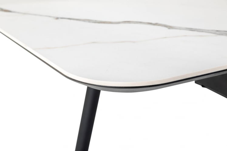 Стол Месси раздвиж. 120-160 Светлый мрамор/Бабочка_8