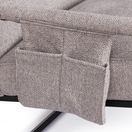 Кресло Charli LUX/Чарли Люкс велюр/букле, VT shape silver, 70х80х82 см_9