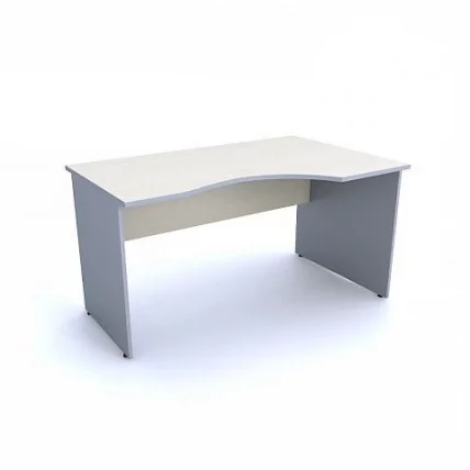 Стол письменный правый СА-1 Пр Клен/металлик_0