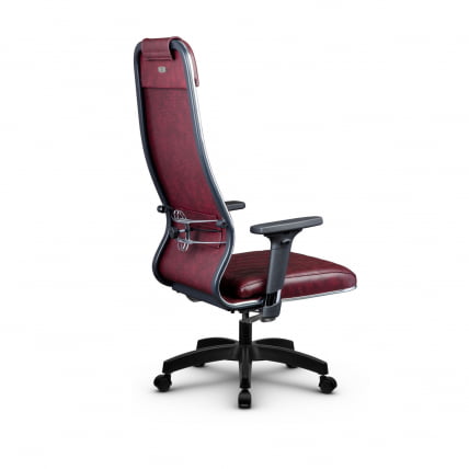 Кресло руководителя Metta L 1m 40M/2D Комплект 6 Темно-бордовое_3