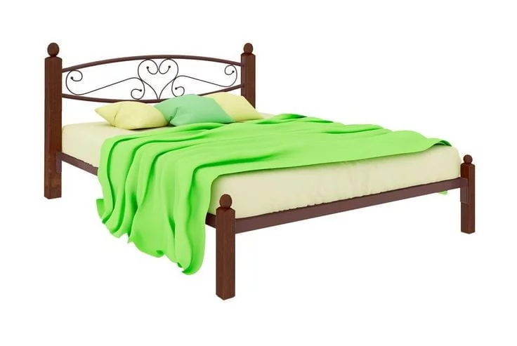 Кровать Каролина Lux 1800х1900 Медная_0