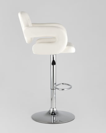 Барный стул Бентли PU-кожа Белый_7