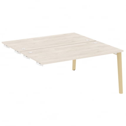 Стол-приставка двойной к опорным элементам ONIX WOOD OW.D.SPR-4.8 Денвер Светлый/Светлый_0