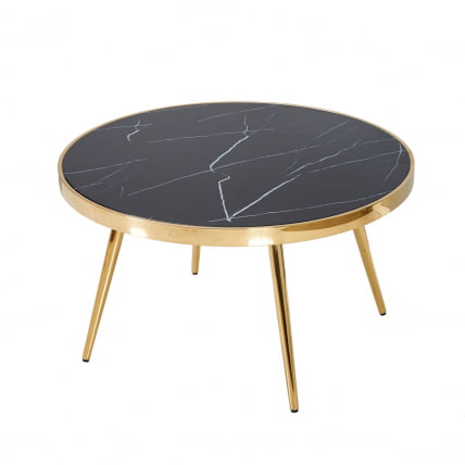 Журнальный столик Гелиос 80*80 Золото_0