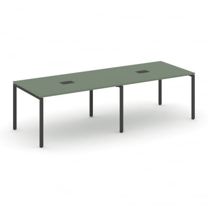 Стол переговорный (2 столешницы) CONCEPT CN.PRG-021 Кобо Антрацит_0