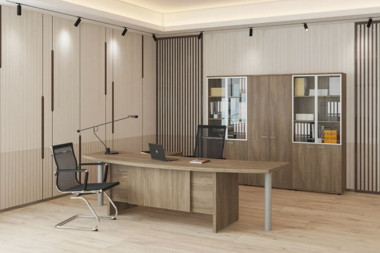 Стол руководителя Wing WN.101.OD Дуб темный_1