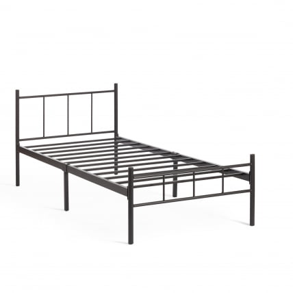 Кровать ROWENTA (mod. 9177) металл, 90*200 см (Single bed), Black (черный)_1