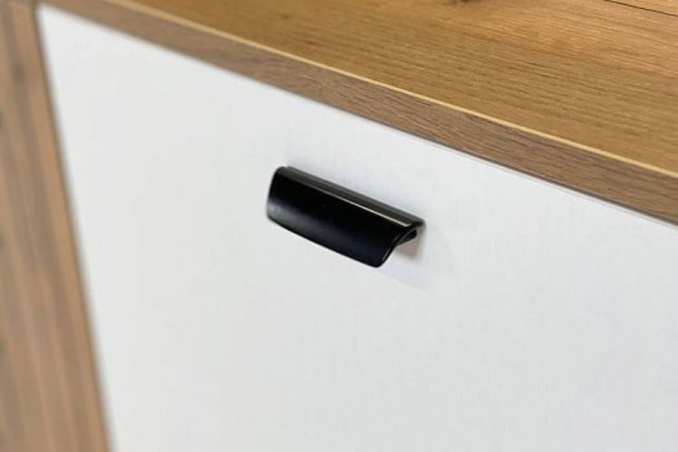 Тумба Моди MGM-03 дуб крафт золотой/белое дерево_5