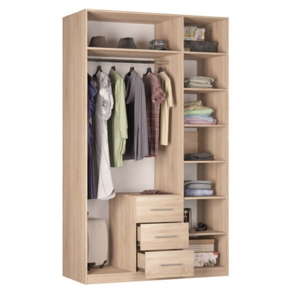 Шкаф распашный R-230х135х60-3(ДМ)_1