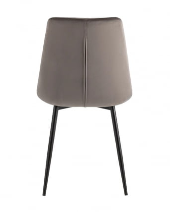 Стул Флекс New велюр антрацитовый 2 шт._3