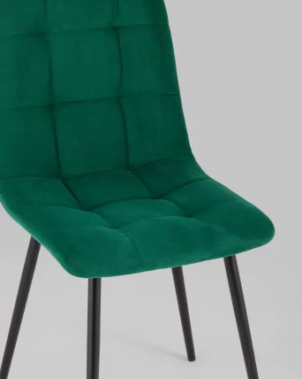 Стул Oliver велюр Темно-зеленый_7