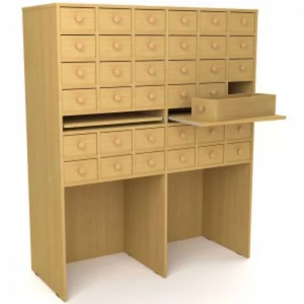 Шкаф картотечный 3-секционный АЛц.ЩдК-36_1
