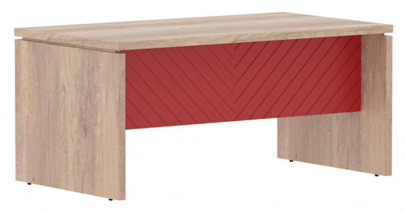 Стол руководителя Torr LUX TLST 169 Дуб Каньон Красный_0