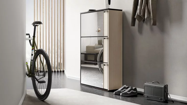 Тумба для обуви Тип 8 Венге Цаво/Дуб молочный_0