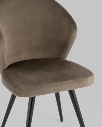 Стул Танго велюр Коричневый_7