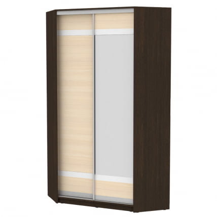 Шкаф-купе Белла(H10)2200х1153х1153(Венге-ДМ-D9D10)_0