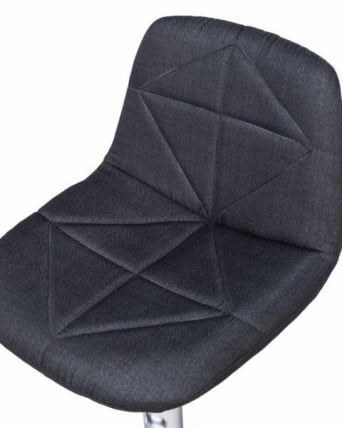 Стул барный DOBRIN DINA (черный) 2 шт_5