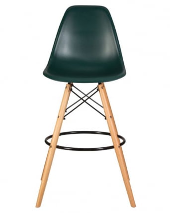 Стул барный DOBRIN DSW BAR (ножки светлый бук, цвет темно-зеленый (G-13)) 2 шт_6