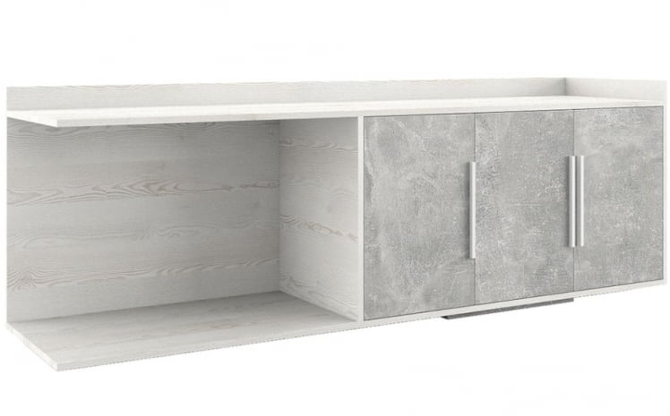 Тумба большая B-TONE BTN36120031 Сосна Бетон светлый_0