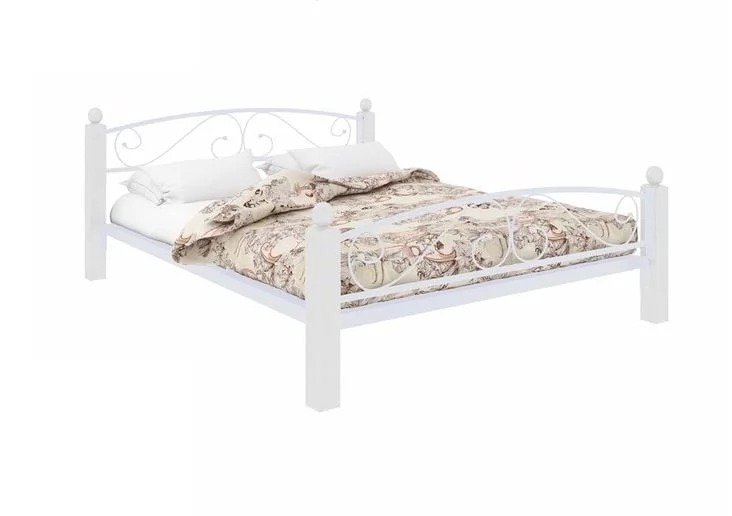 Кровать Вероника Lux Plus 1400х2000 Белая_0